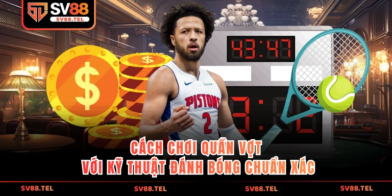 Cách chơi quần vợt với kỹ thuật đánh bóng chuẩn xác