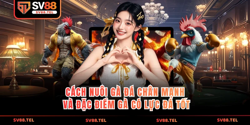 Cách nuôi gà đá chân mạnh và đặc điểm gà có lực đá tốt