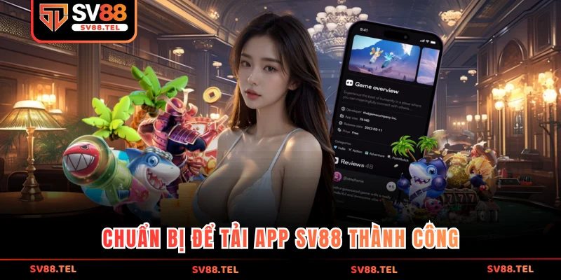 Chuẩn bị để tải app SV88 thành công
