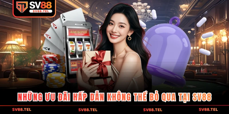 Những ưu đãi hấp dẫn không thể bỏ qua tại SV88